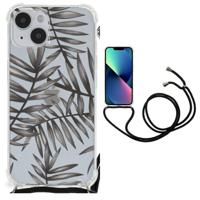 iPhone 14 Plus Case Leaves Grey