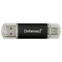 Intenso Twist Line USB-stick Retail 512 GB Antraciet 3539493 USB-C 3.2 Gen 1, USB-A 3.2 Gen 1