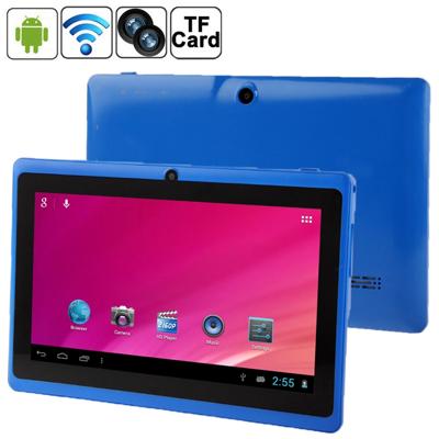 Q88 Tablet PC 7.0 inch 512 MB + 8 GB Android 4.0 360 graden Menu roteren Allwinner A33 Quad Core omhoog tot 1 5 GHz WiFi Bluetooth(Blue)