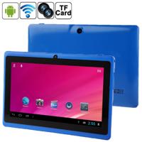 Q88 Tablet PC 7.0 inch 512 MB + 8 GB Android 4.0 360 graden Menu roteren Allwinner A33 Quad Core omhoog tot 1 5 GHz WiFi Bluetooth(Blue)