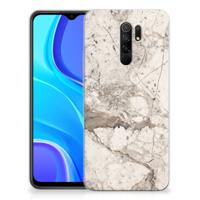 Xiaomi Redmi 9 | TPU | Siliconen hoesje | Marmer Beige