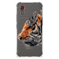 Back Cover Samsung Galaxy Xcover 7 Watercolor Tiger