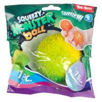 Toi-Toys Fun textuurknijpbal moss gevuld met foam, 8cm - thumbnail