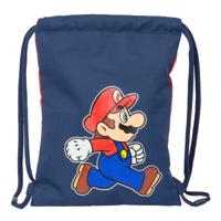 Rugtas met Koordjes Super Mario Trick Rood Donkerblauw 26 x 34 x 1 cm
