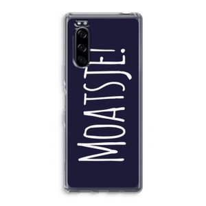 Moatsje!: Sony Xperia 5 Transparant Hoesje