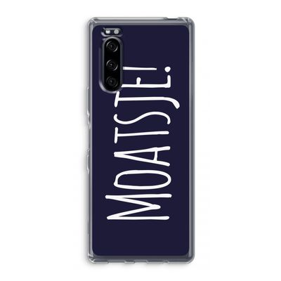 Moatsje!: Sony Xperia 5 Transparant Hoesje