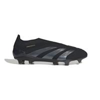 adidas Predator Elite Veterloze Gras Voetbalschoenen (FG) Zwart Grijs Goud - thumbnail