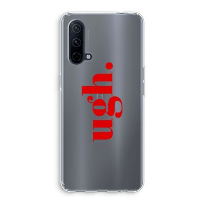 Ugh: OnePlus Nord CE 5G Transparant Hoesje