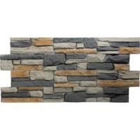 3D Wandpaneel Piedra Ardesia Ombra - Realistisch Natuursteen 124x59cm