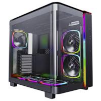 MONTECH KING 95 PRO Tempered Glass ARGB Midi-tower PC-behuizing Zwart