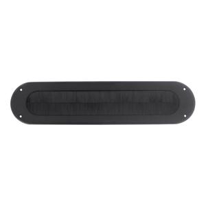Intersteel TochtweringPosta ovaal zwart - 0023.401502
