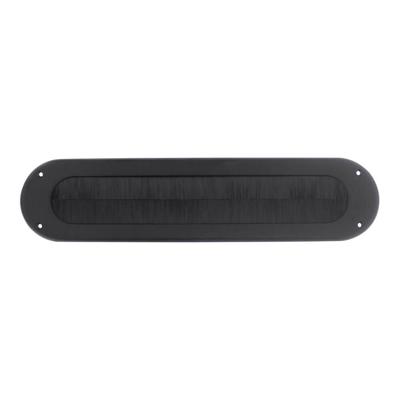 Intersteel TochtweringPosta ovaal zwart - 0023.401502