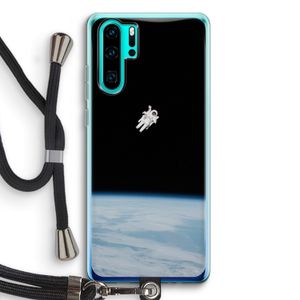 Alone in Space: Huawei P30 Pro Transparant Hoesje met koord