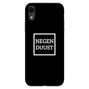 Negenduust black: iPhone XR Tough Case