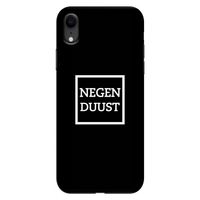 Negenduust black: iPhone XR Tough Case