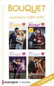 Bouquet e-bundel nummers 4189 - 4192 - Lynne Graham, Cathy Williams, Heidi Rice, Susan Stephens - ebook