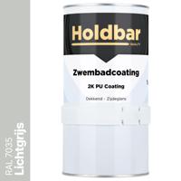 Holdbar Zwembadcoating Lichtgrijs (RAL 7035) 1 kg