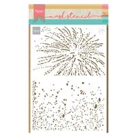 Marianne Design • mask stencils tiny's bubbles & sparkles