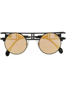 Cazal lunettes de soleil 9580 à monture ronde - Noir