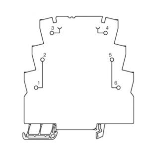 Weidmüller Doorgangsklem 1 stuk(s) MOS SUPPLY 300 V (max) IP20