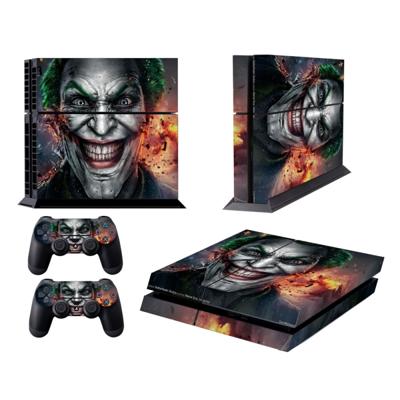 Clown Bucky patroon modekleur beschermende film sticker voor Sony PS4