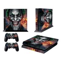 Clown Bucky patroon modekleur beschermende film sticker voor Sony PS4