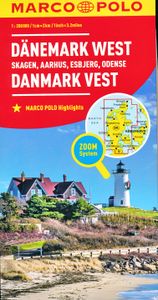 Wegenkaart - landkaart Denemarken West | Marco Polo