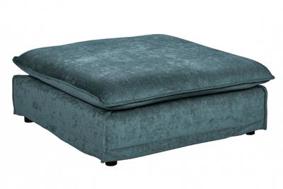 Stoel HEAVEN 100cm afneembare hoes fluweel teal - 40164