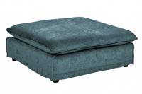 Stoel HEAVEN 100cm afneembare hoes fluweel teal - 40164 Stoel HEAVEN 100cm afneembare hoes fluweel teal - 40164