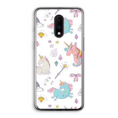 Fantasiewereld: OnePlus 7 Transparant Hoesje
