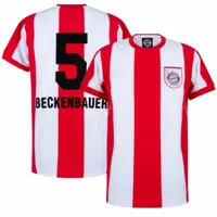 Bayern Munchen Retro Voetbalshirt 1971-1972 + Beckenbauer 5