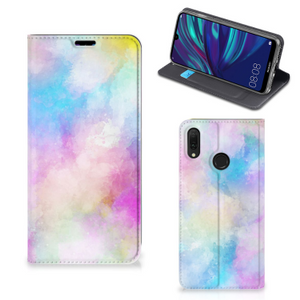 Bookcase Huawei Y7 hoesje Y7 Pro (2019) Watercolor Light