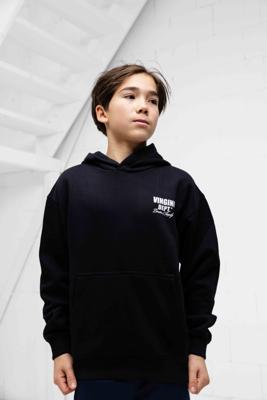 Vingino Basic Hoodie Kids Zwart - Maat 140 - Kleur: Zwart | Soccerfanshop