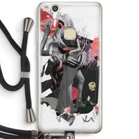 Dissimulation du réel: Huawei Ascend P10 Lite Transparant Hoesje met koord