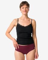 HEMA Menstruatiehipster Naadloos Lichte Absorbtie Bordeauxrood (bordeauxrood)