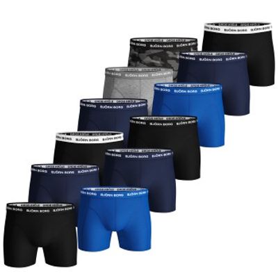 Björn Borg 12 stuks Essential Shorts 222 * Actie *