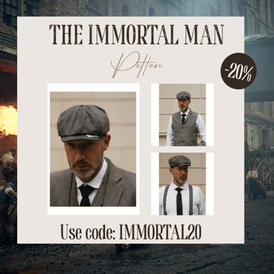 Shelby Pet Grijs | Peaky Blinders