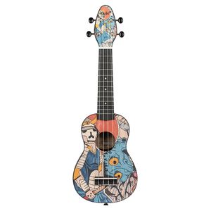 Ortega Keiki K2-SR Samurai ukelele set