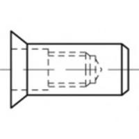 TOOLCRAFT TO-5444313 Popmoer M8 Staal 250 stuk(s)