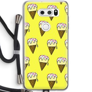 Isjes: LG V30 Transparant Hoesje met koord