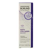 Natu collagen boost plum lip serum 15 Milliliter