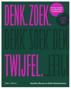 Denk. Zoek. twijfel. (Paperback)