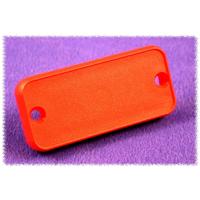 Hammond Electronics 1455CPLRED Eindplaat (l x b x h) 8 x 54 x 23 mm ABS Rood 2 stuk(s) - thumbnail