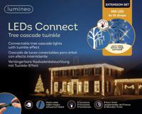 Lumineo LED's Connect Cascade Lights VERLENGSET 8 Functie Twinkel Effect 8uur