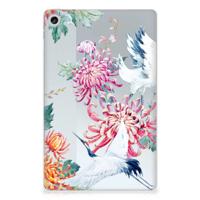 Lenovo Tab M10 Plus (3e generatie) Back Case Bird Flowers