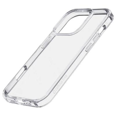Cellularline Become Eco Case Backcover Apple iPhone 16 Pro Transparant Inductieve lading