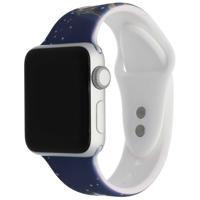 Apple Watch Print Sport Band - Kerst Sneeuwpop Donkerblauw - 44, 45, 46 & 49mm Apple Watch Print Sport Band - Kerst Sneeuwpop Donkerblauw - 44, 45, 46 & 49mm
