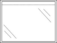 Paklijstenvelop CleverPack zelfklevend blanco 165x112mm 100st