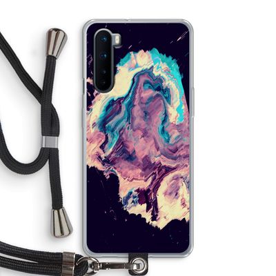 Cosmic Silence: OnePlus Nord Transparant Hoesje met koord