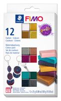 Staedtler FIMO Color Pack Sparkle Colours Boetseerklei 300 g Meerkleurig 12 stuk(s) - thumbnail